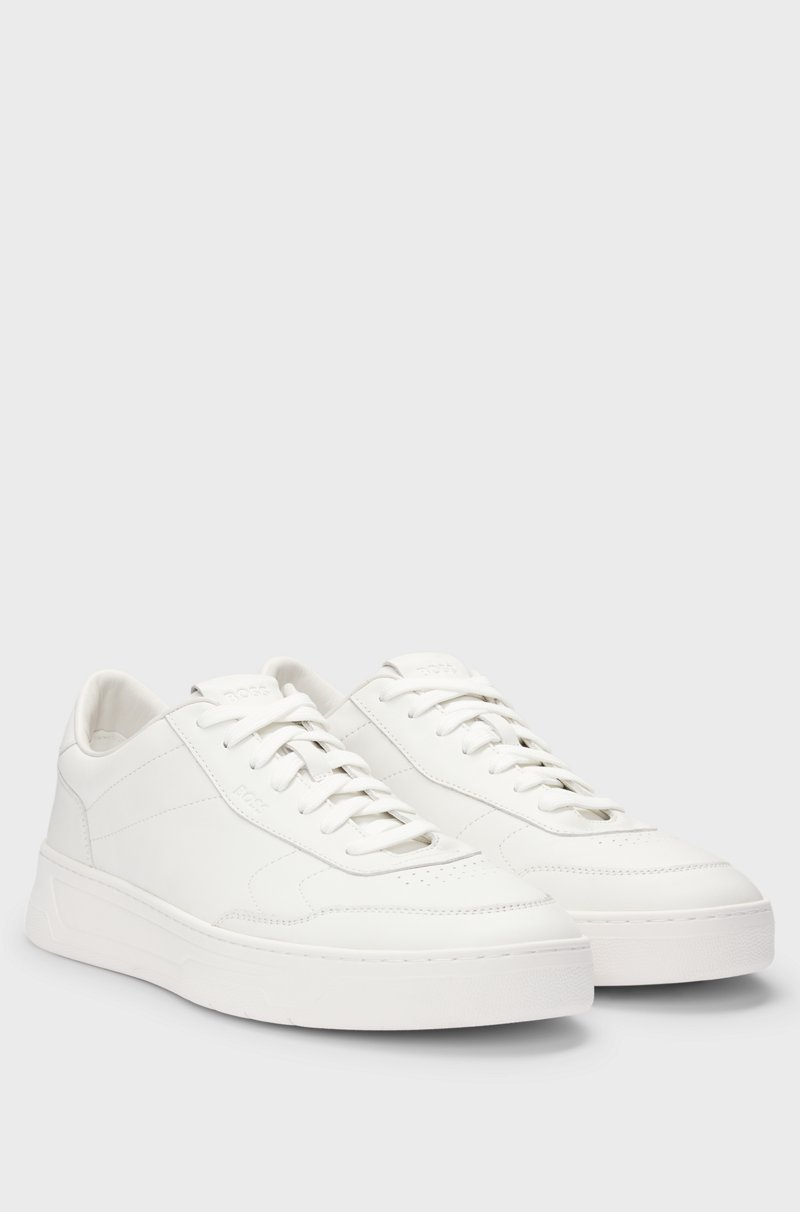 Hugo Boss Deportivas de piel con suela de goma