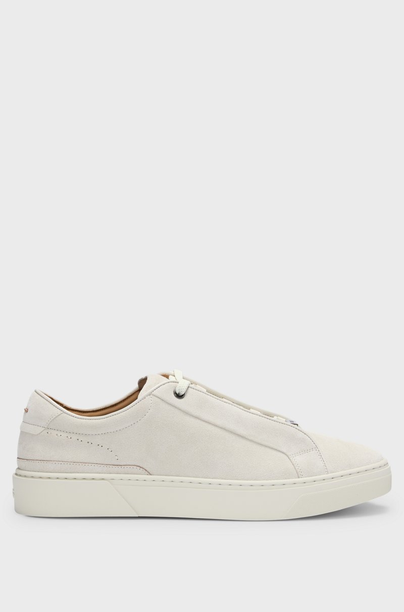 Hugo Boss Deportivas Gary De Caña Baja En Ante