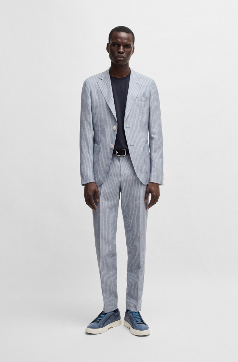 Hugo Boss Deportivas Gary De Caña Baja En Ante