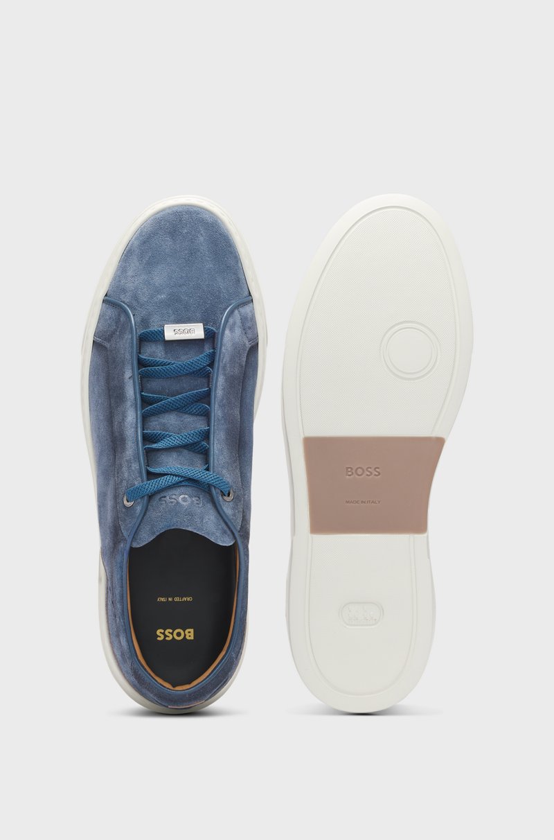 Hugo Boss Deportivas Gary De Caña Baja En Ante