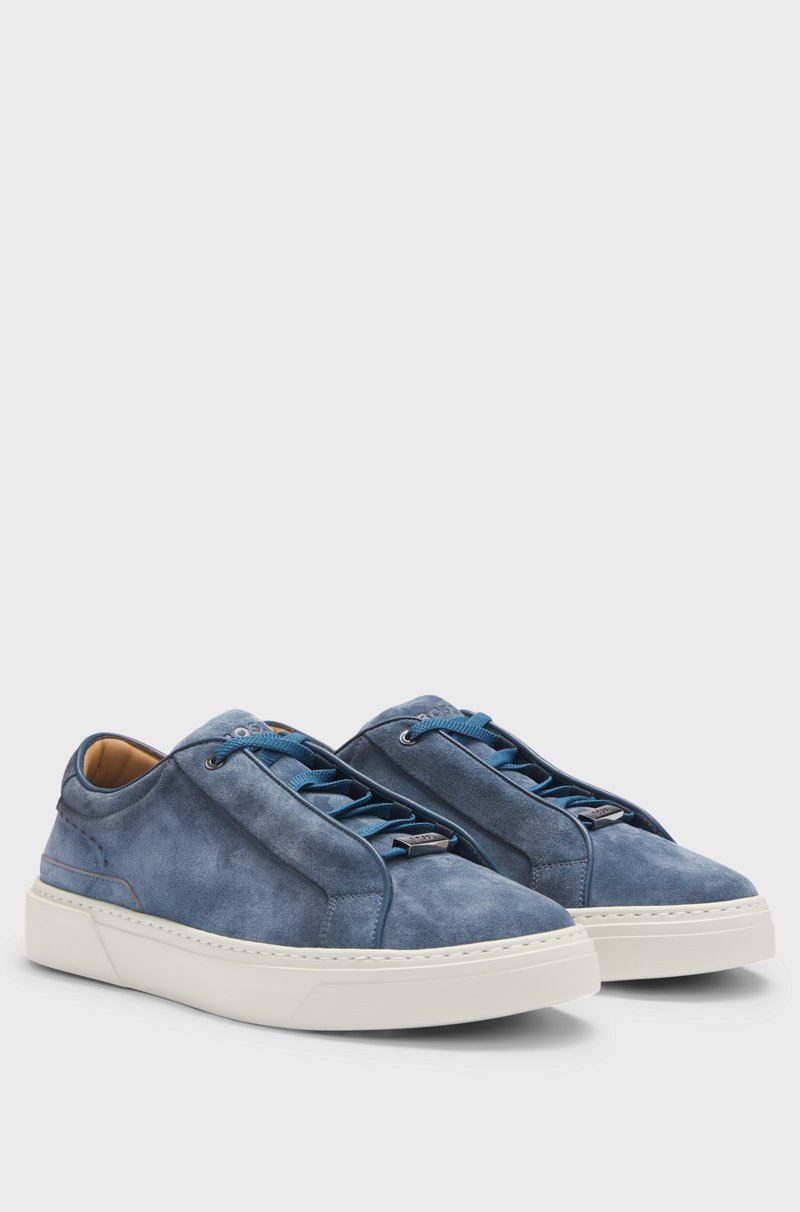 Hugo Boss Deportivas Gary de caña baja en ante