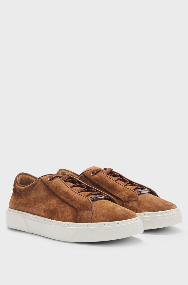 Hugo Boss Deportivas Gary de caña baja en ante