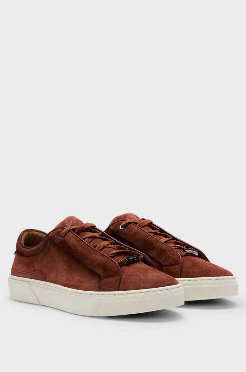 Hugo Boss Deportivas Gary de caña baja en ante