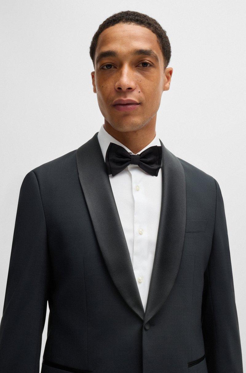 Hugo Boss Esmoquin Slim Fit En Mezcla De Lana