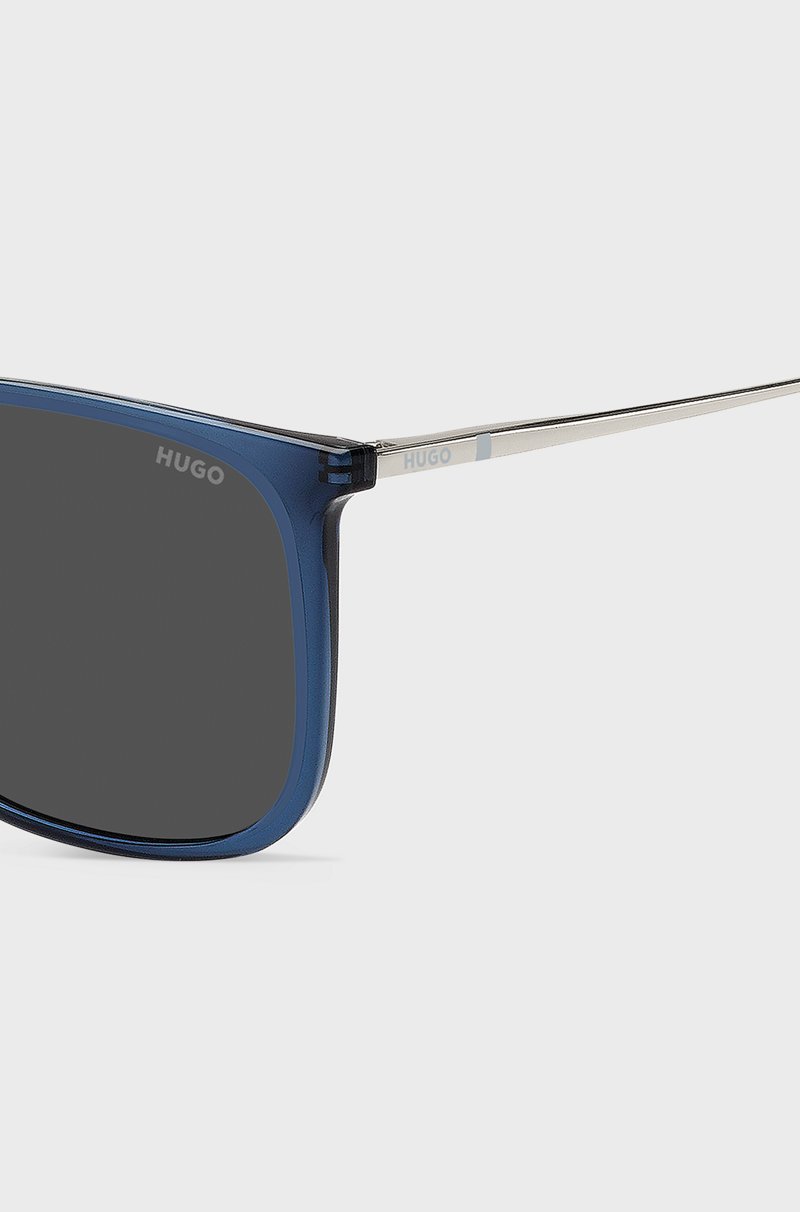 Hugo Boss Gafas De Sol Azules Con Detalles De Logo