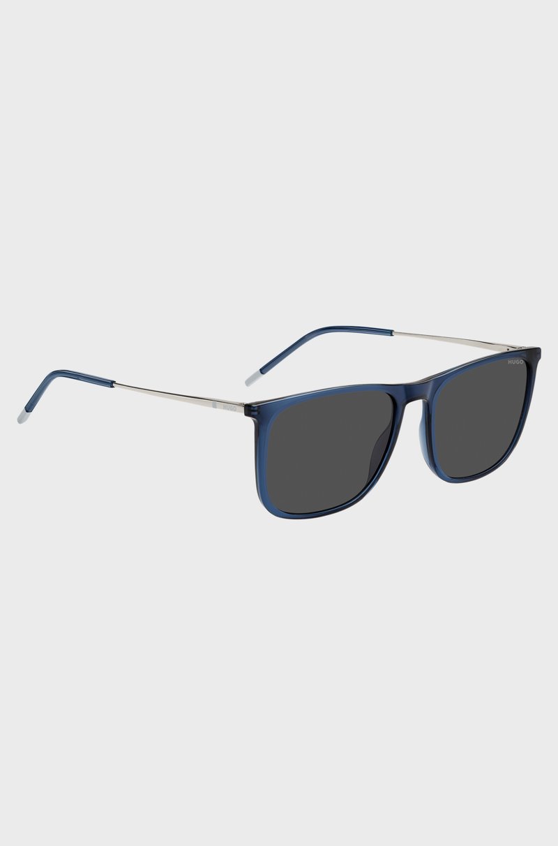 Hugo Boss Gafas De Sol Azules Con Detalles De Logo