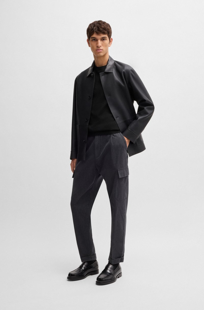 Hugo Boss Jersey De Algodón Con Logo Bordado