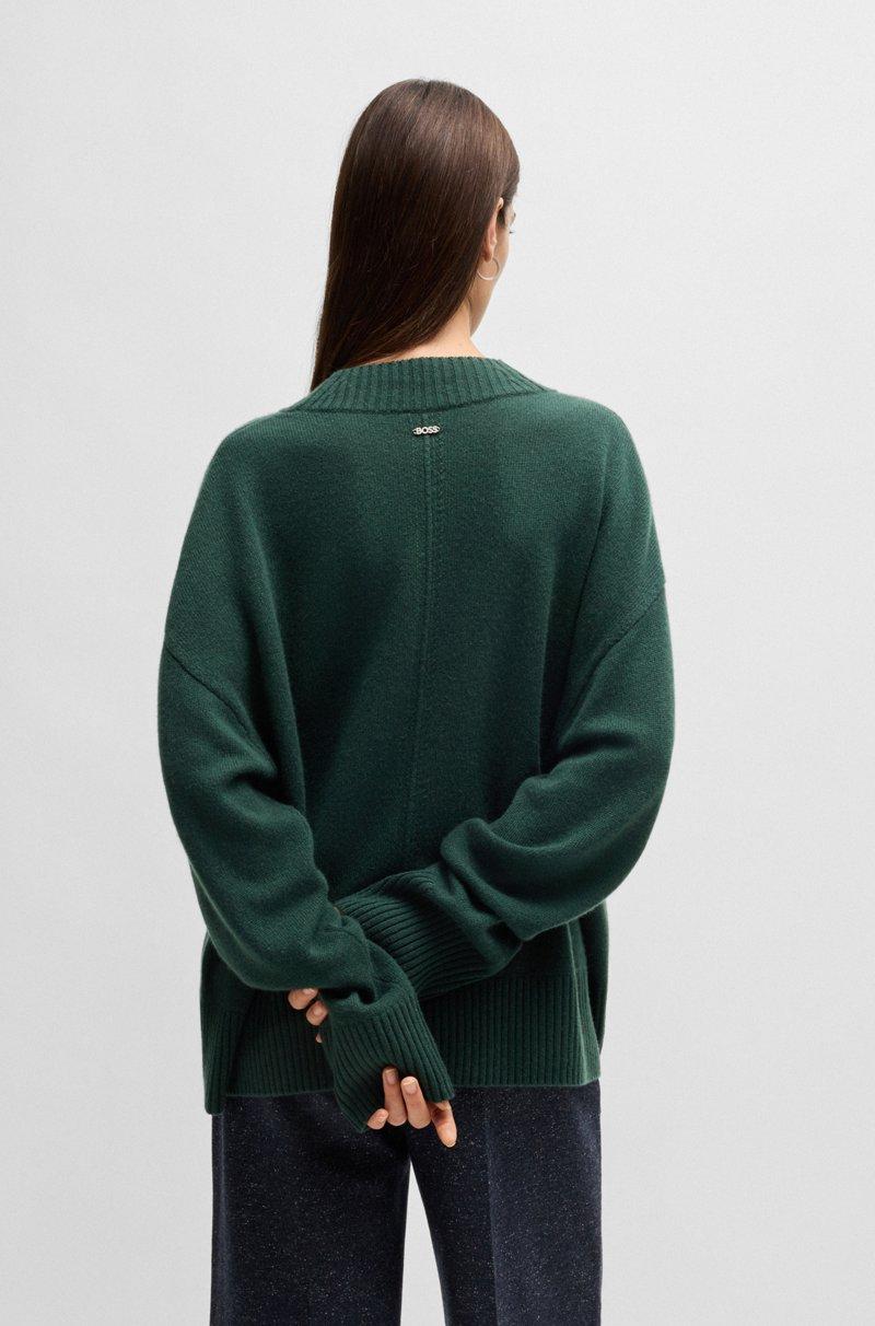 Hugo Boss Jersey De Cashmere Con Cuello Redondo