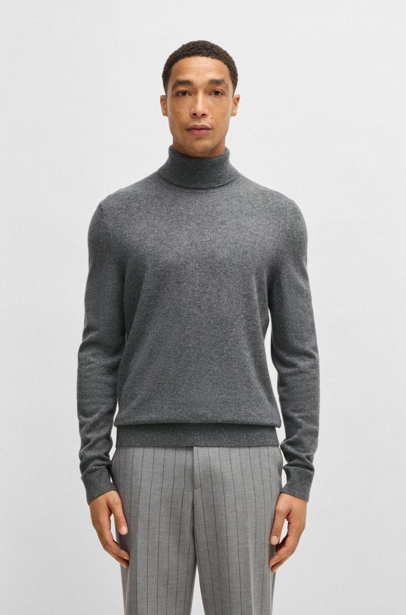 Hugo Boss Jersey de cuello vuelto de cashmere