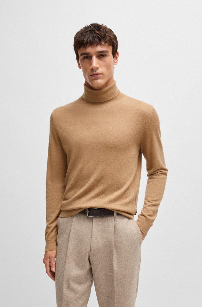 Hugo Boss Jersey de cuello vuelto de cashmere