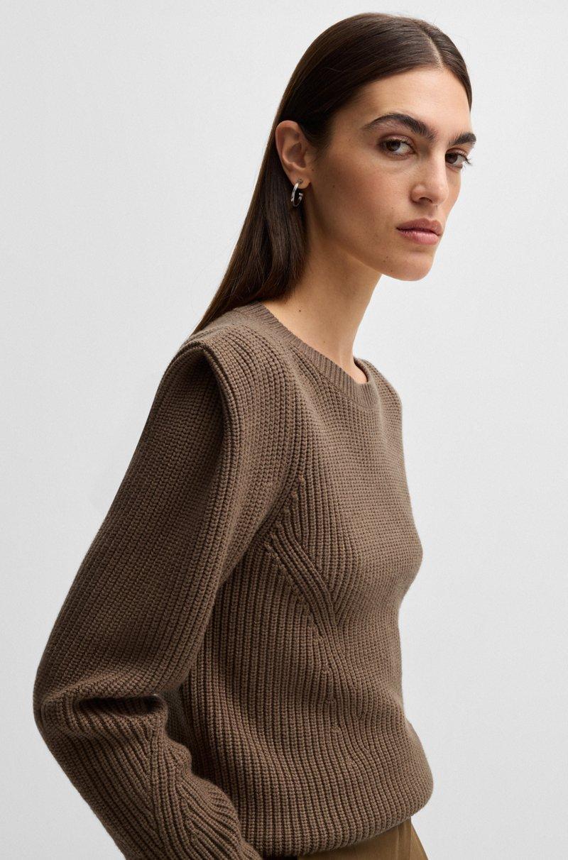 Hugo Boss Jersey De Punto Con Detalle En El Hombro