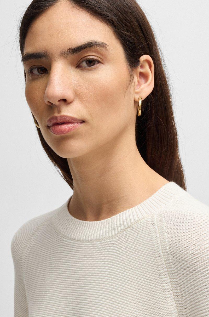 Hugo Boss Jersey De Punto De Algodón