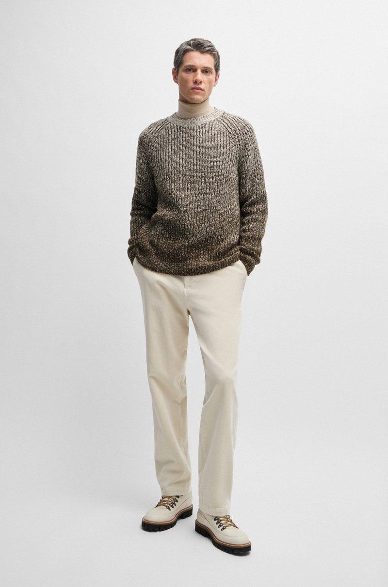 Hugo Boss Jersey Regular Fit Con Punto Degradado
