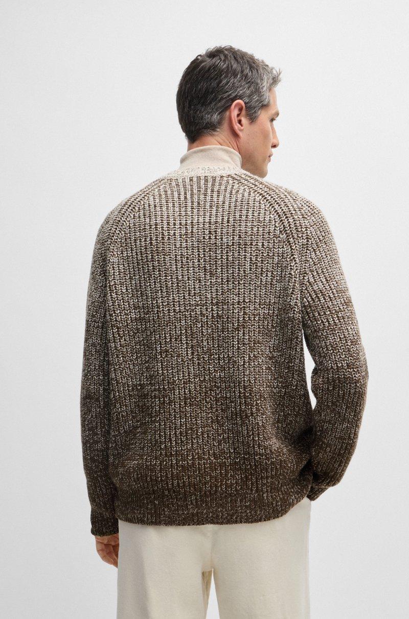 Hugo Boss Jersey Regular Fit Con Punto Degradado