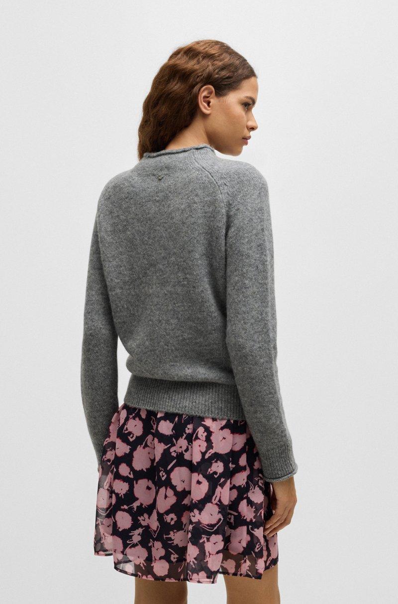 Hugo Boss Jersey Regular Fit De Mezcla De Lana