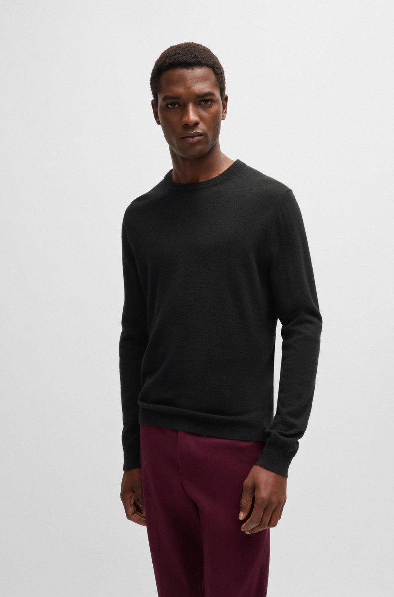 Hugo Boss Jersey regular fit en cashmere