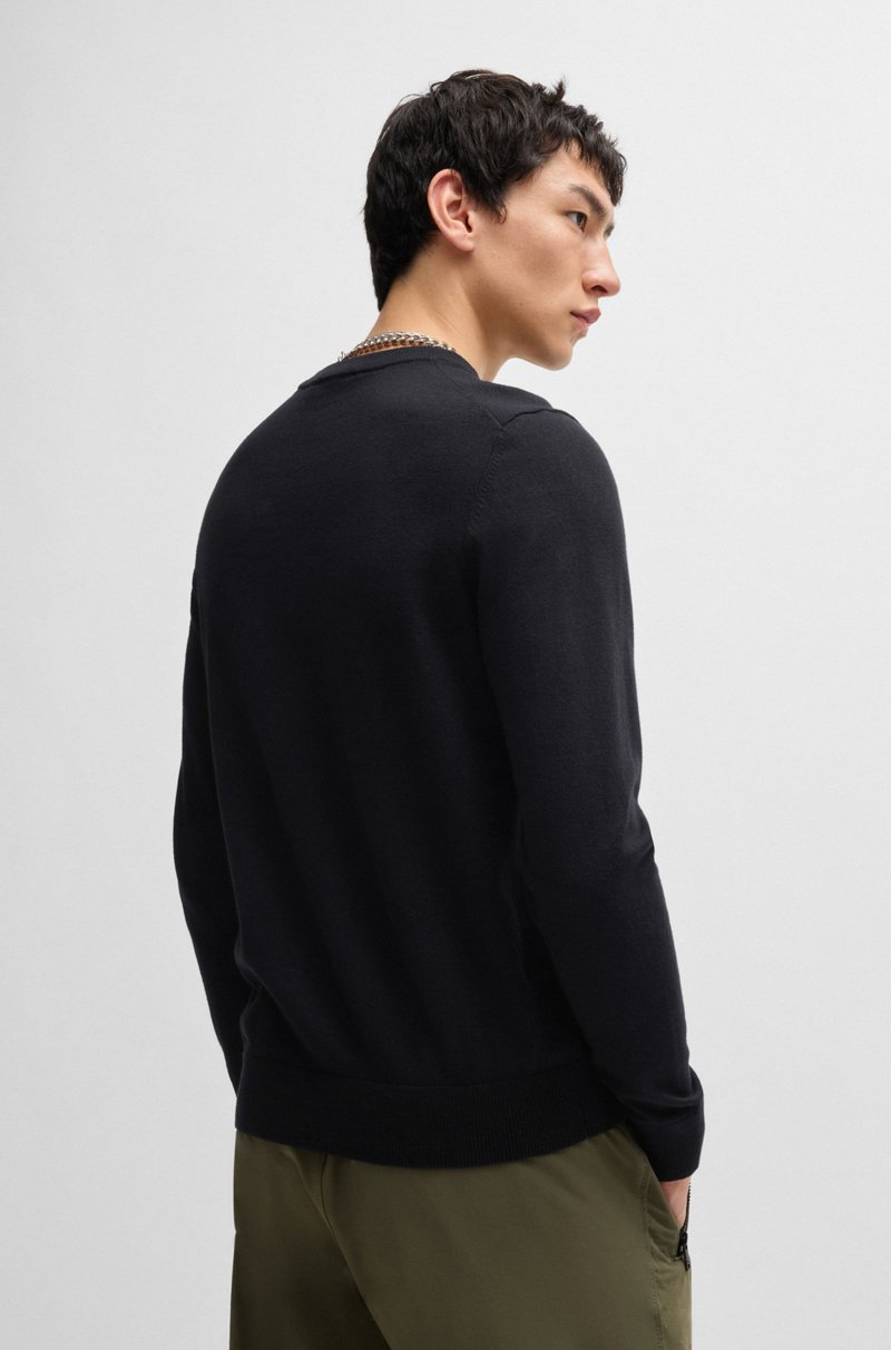 Hugo Boss Jersey Regular Fit En Mezcla De Algodón