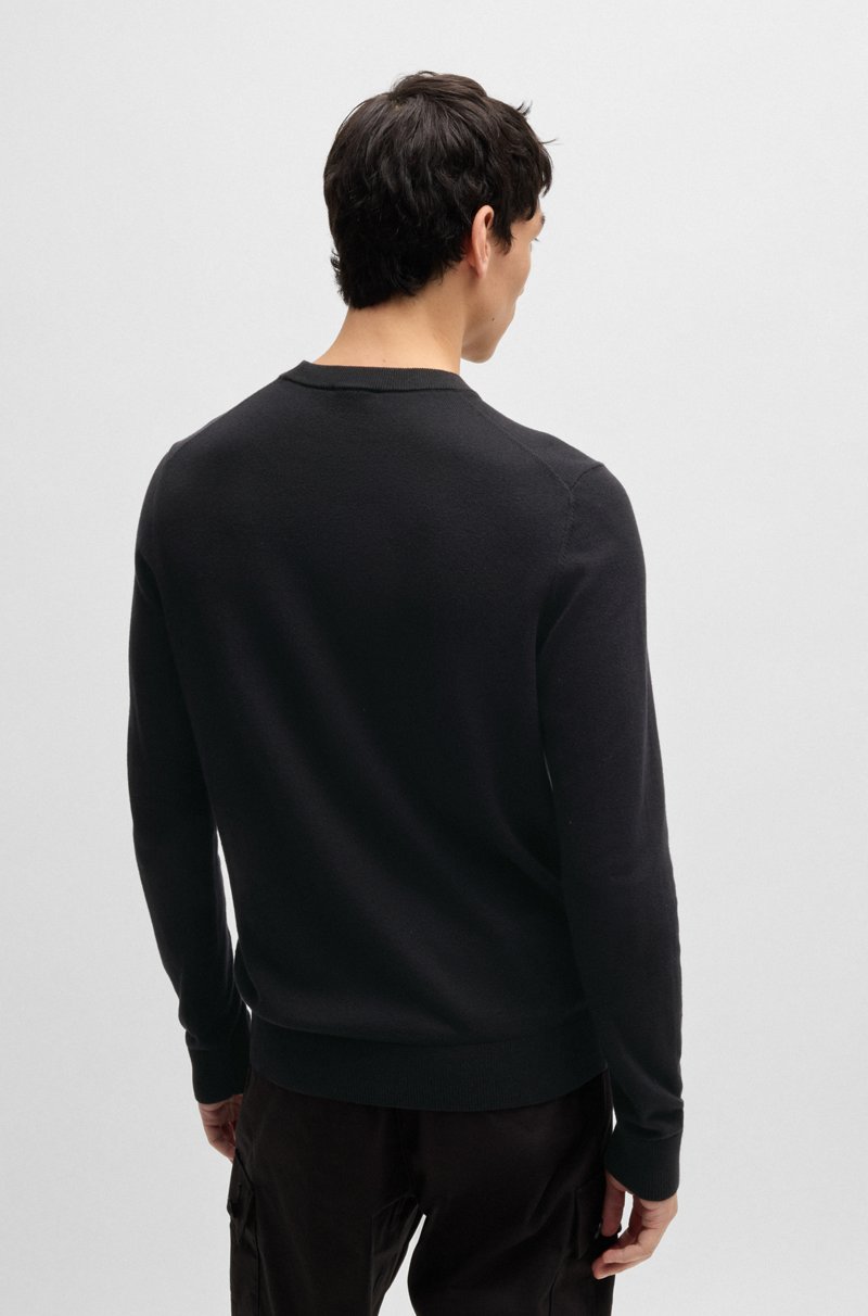 Hugo Boss Jersey Regular Fit En Mezcla De Algodón