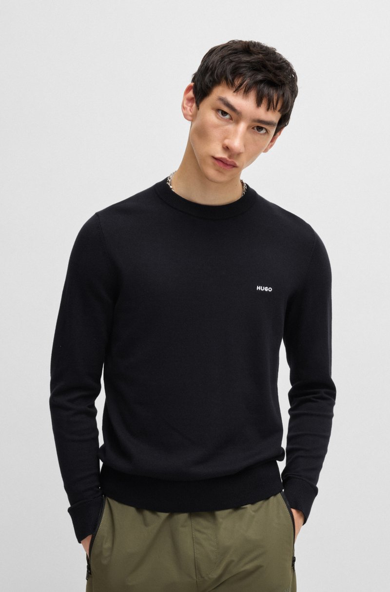 Hugo Boss Jersey regular fit en mezcla de algodón