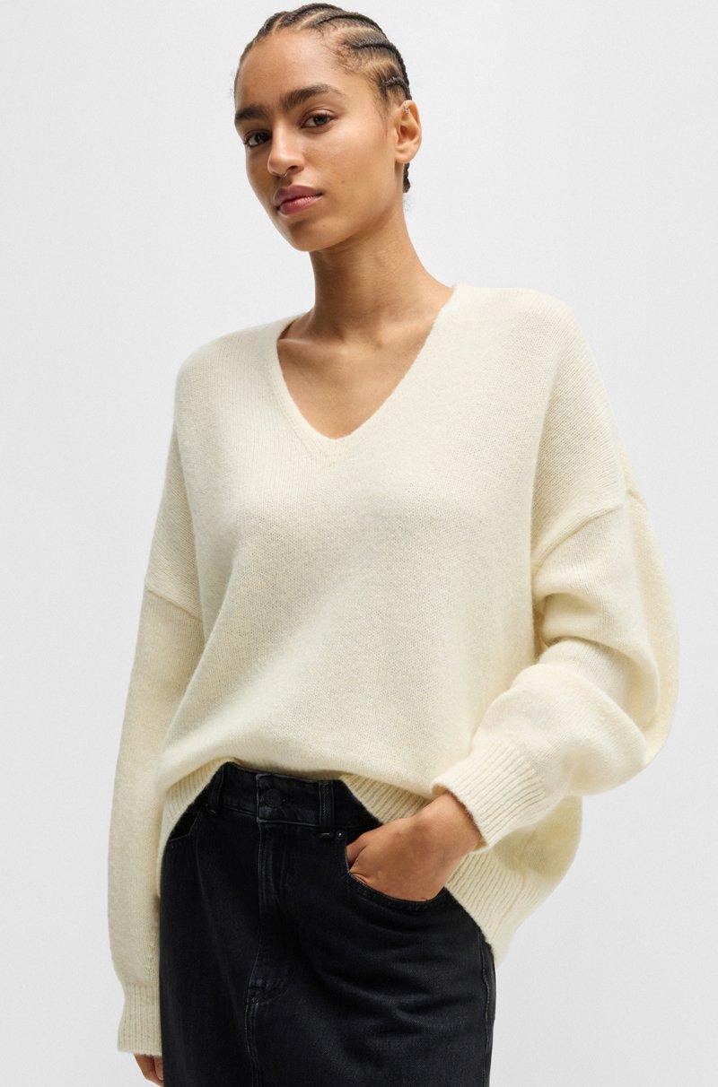 Hugo Boss Jersey Relaxed Fit Con Cuello En Pico