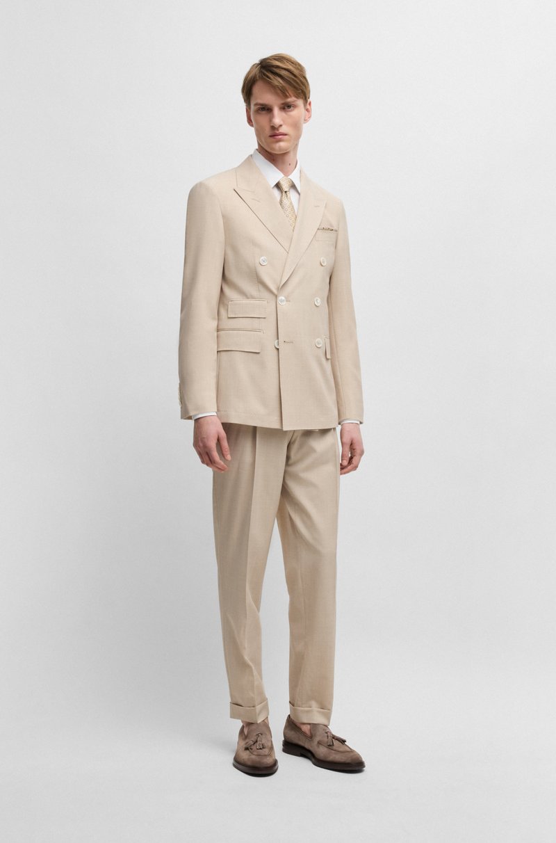 Hugo Boss Mocasines De Ante Con Detalle De Borla