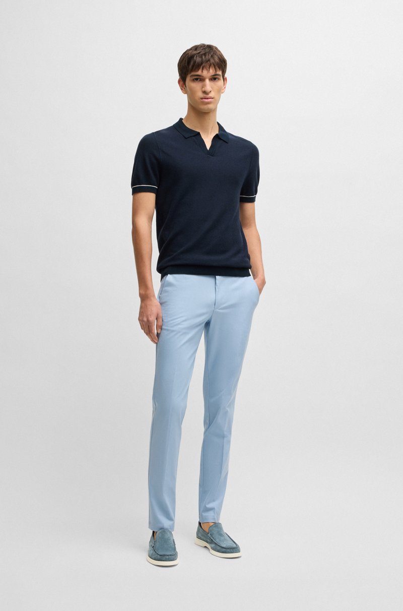 Hugo Boss Mocasines De Ante Con Suela En Contraste