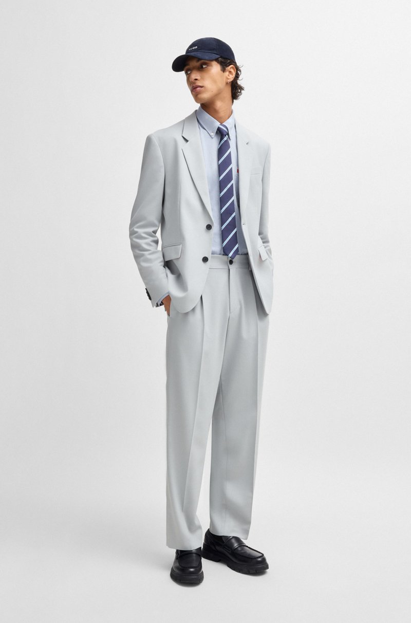 Hugo Boss Mocasines De Piel Con Costuras Dobles