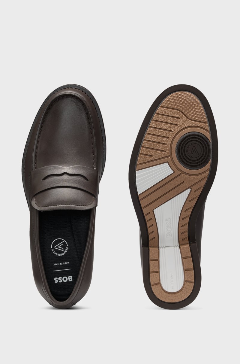 Hugo Boss Mocasines Dressletic En Piel Suave