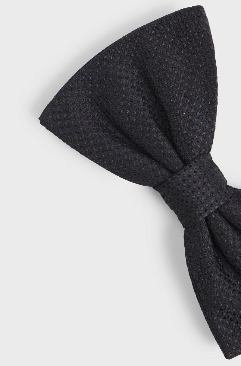 Hugo Boss Pajarita De Seda Con Motivo En Jacquard