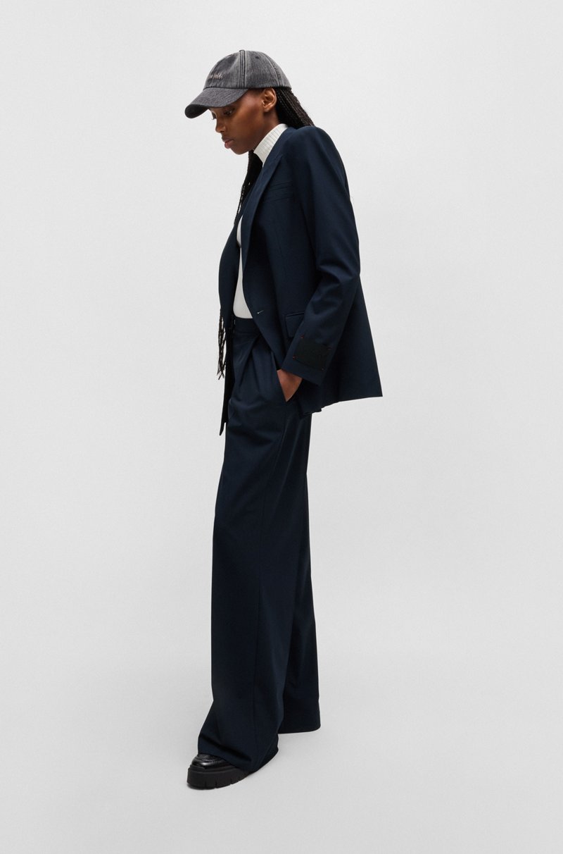 Hugo Boss Pantalones De Pinzas Regular Fit