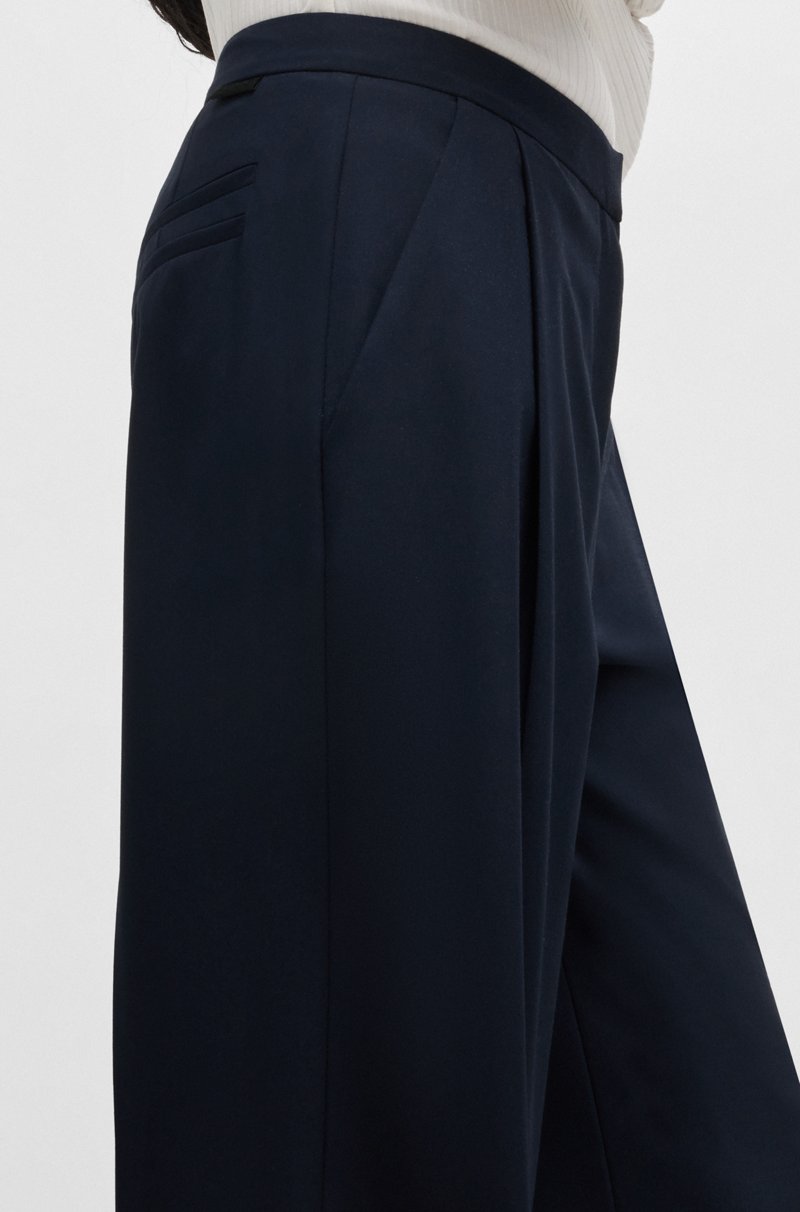 Hugo Boss Pantalones De Pinzas Regular Fit