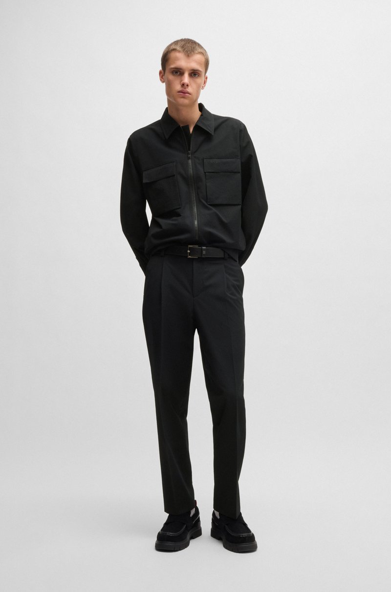 Hugo Boss Pantalones Slim Fit De Sirsaca