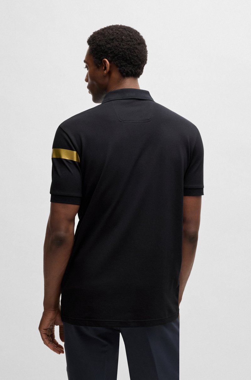 Hugo Boss Polo Paddy Activo En Piqué De Algodón