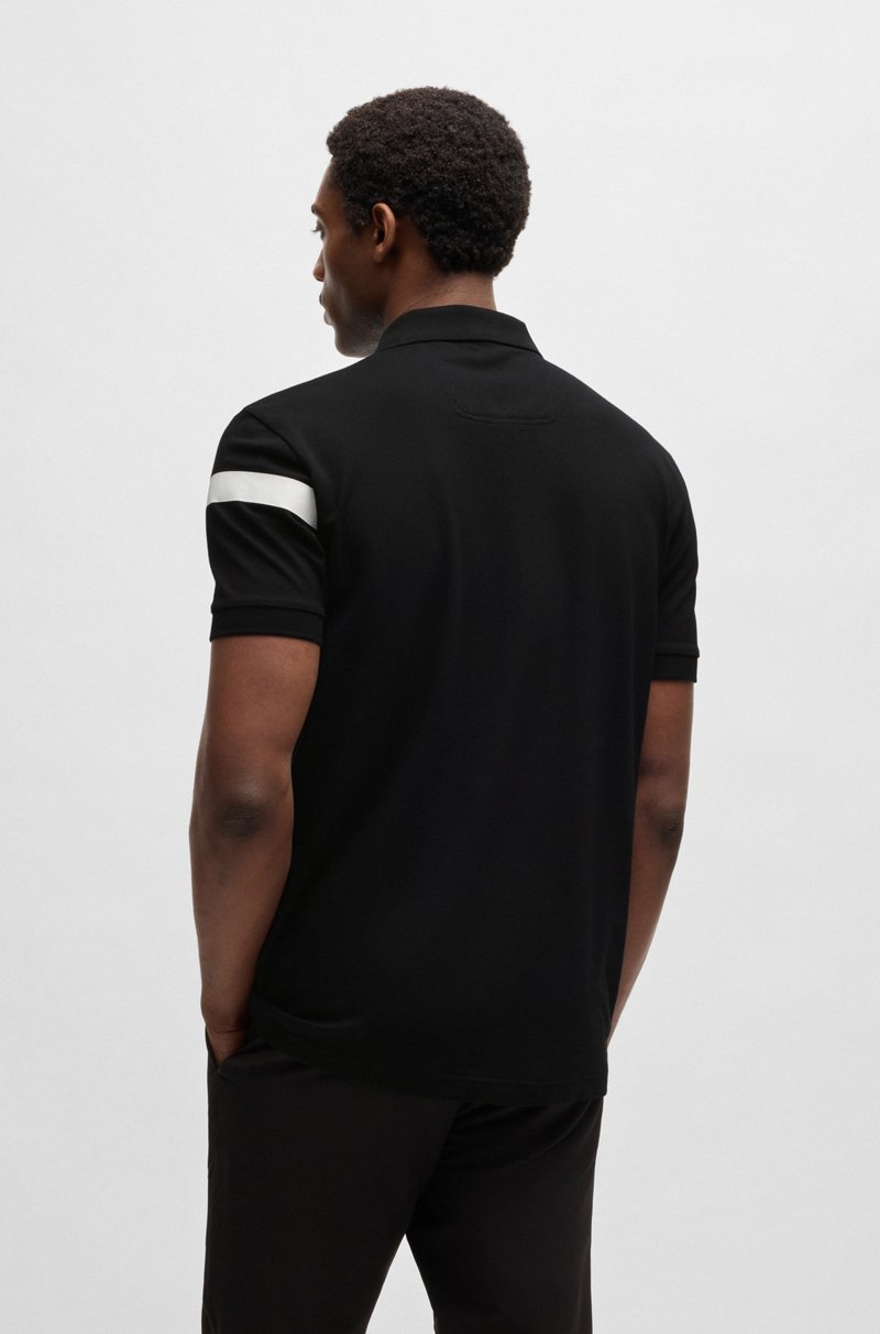 Hugo Boss Polo Paddy Activo En Piqué De Algodón