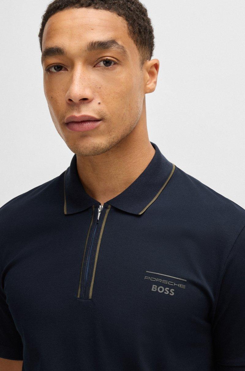 Hugo Boss Polo Porsche X BOSS De Algodón Elástico