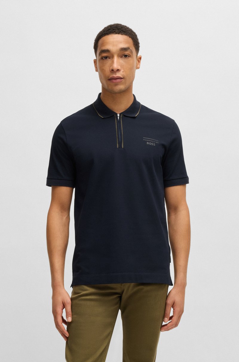 Hugo Boss Polo Porsche X BOSS De Algodón Elástico