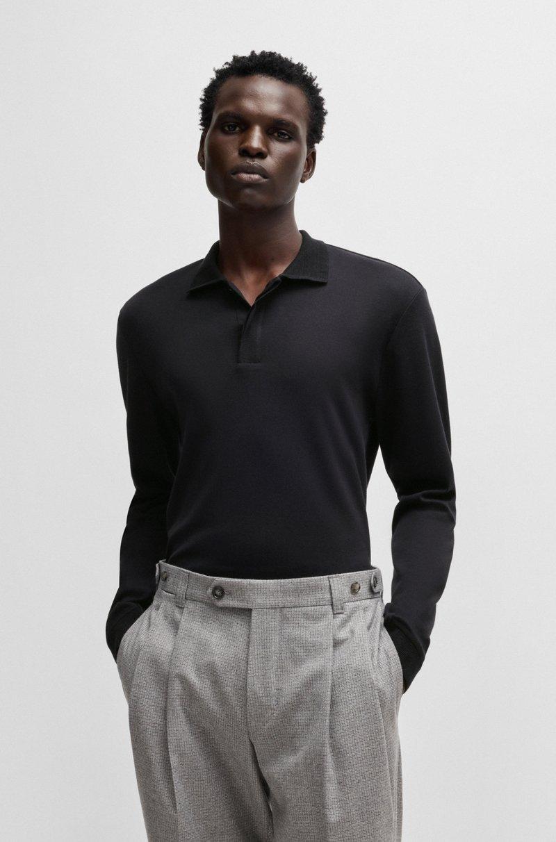 Hugo Boss Polo regular fit de algodón y cashmere