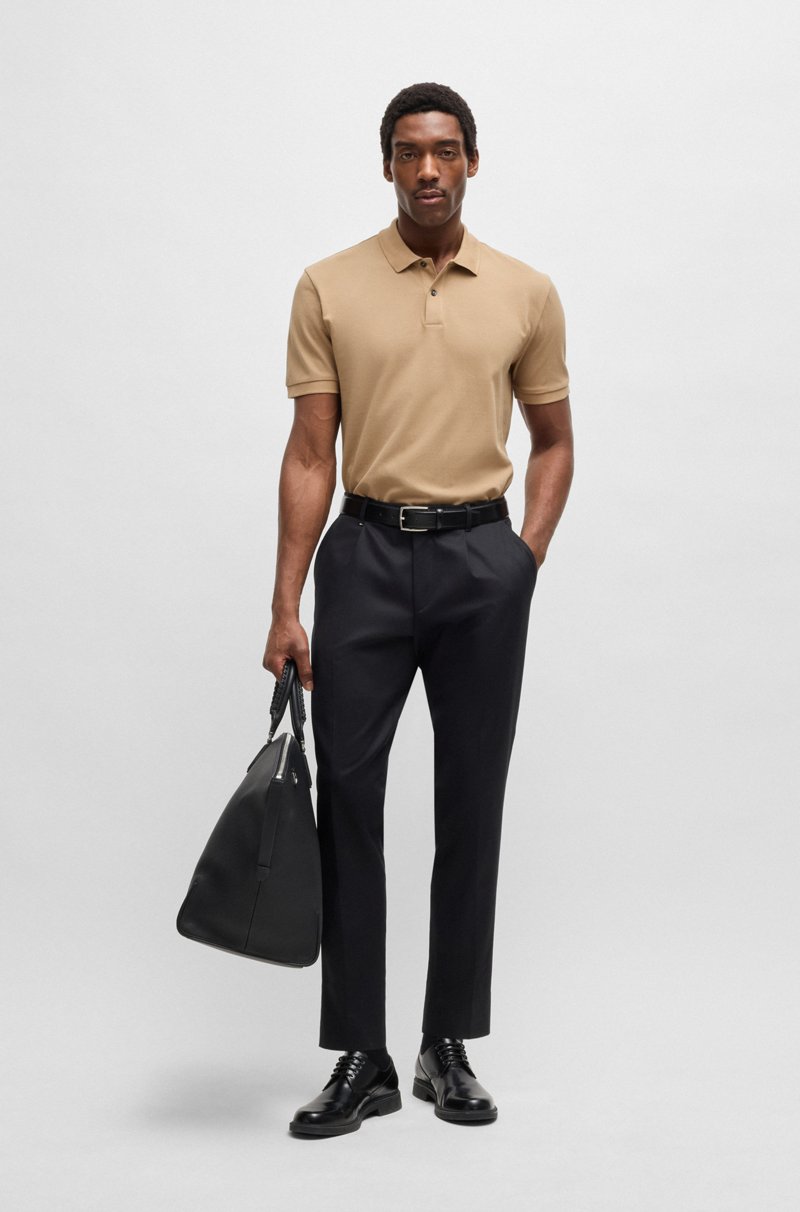 Hugo Boss Polo Regular Fit En Piqué De Algodón