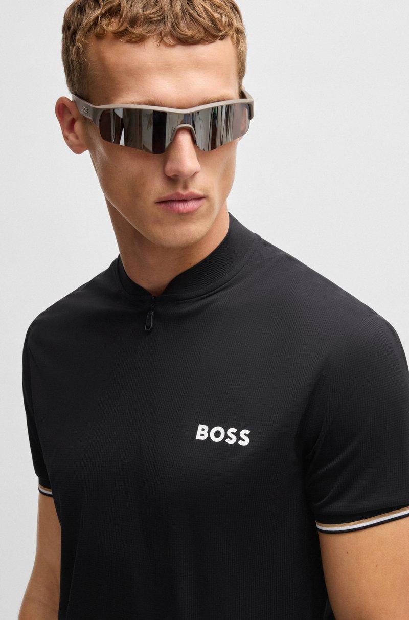 Hugo Boss Polo Slim Fit Activo Con Protección UV