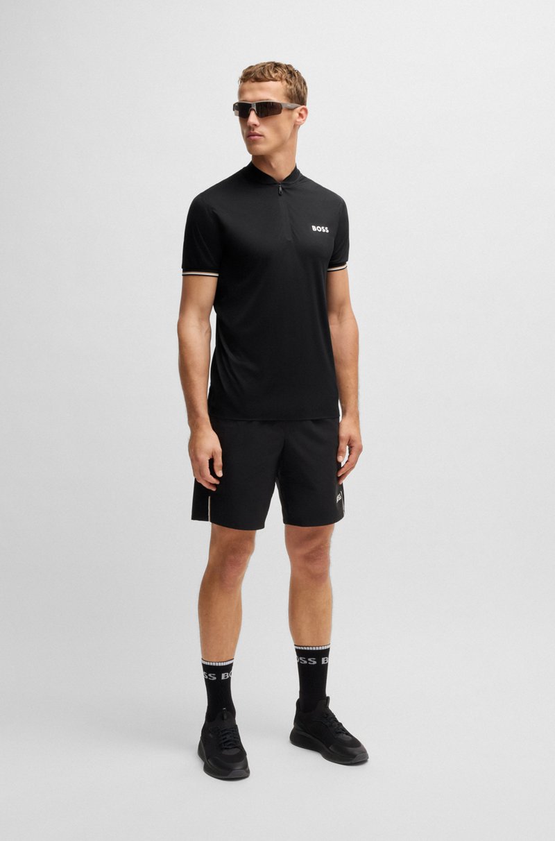 Hugo Boss Polo Slim Fit Activo Con Protección UV