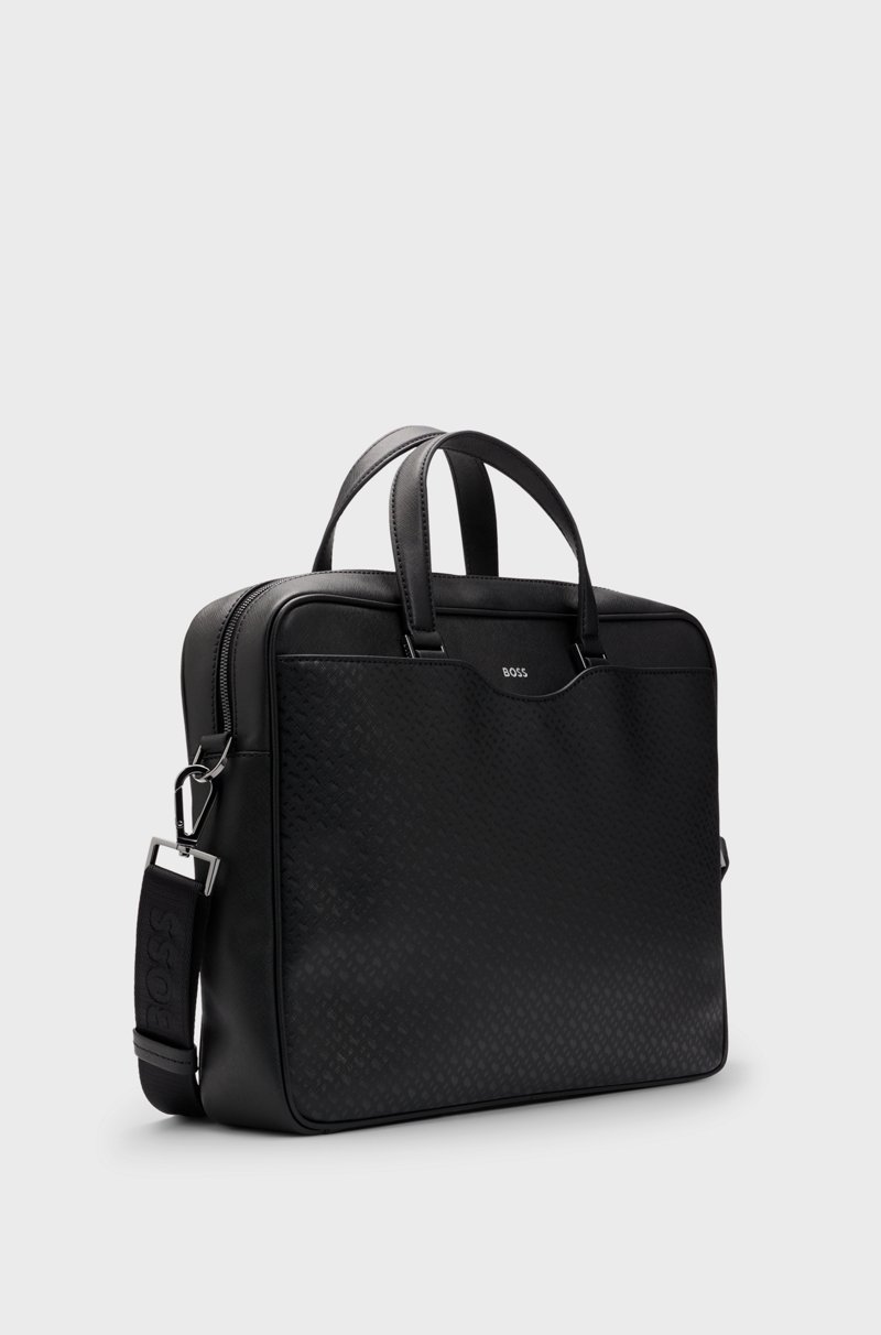 Hugo Boss Portadocumentos Con Panel Con Monograma