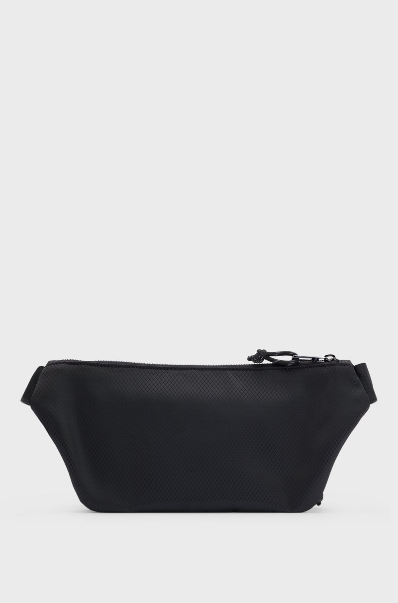 Hugo Boss Riñonera Con Cremallera Y Logo Apilado