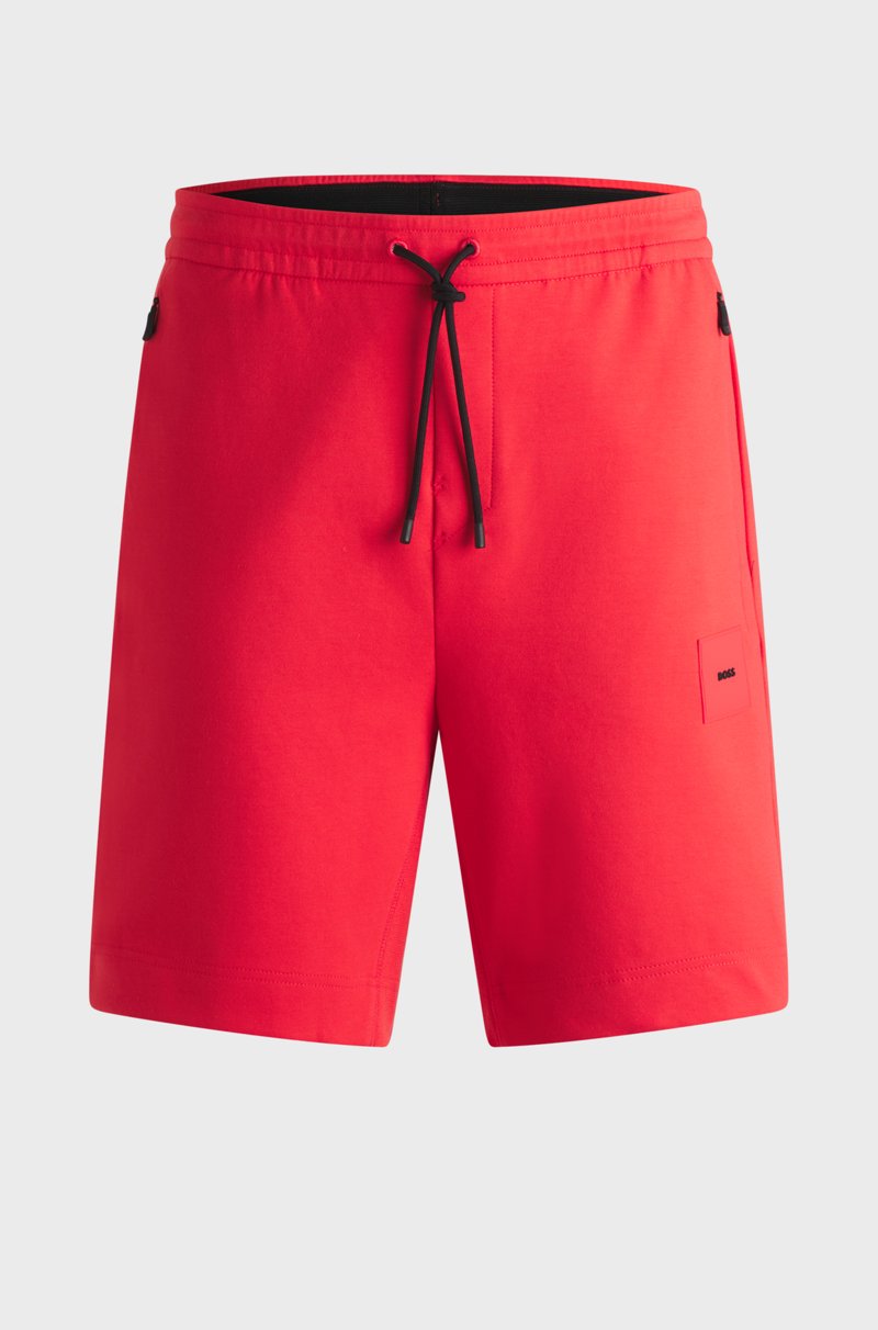 Hugo Boss Shorts de algodón elástico