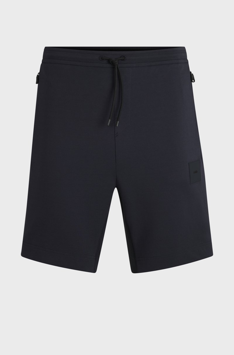 Hugo Boss Shorts de algodón elástico