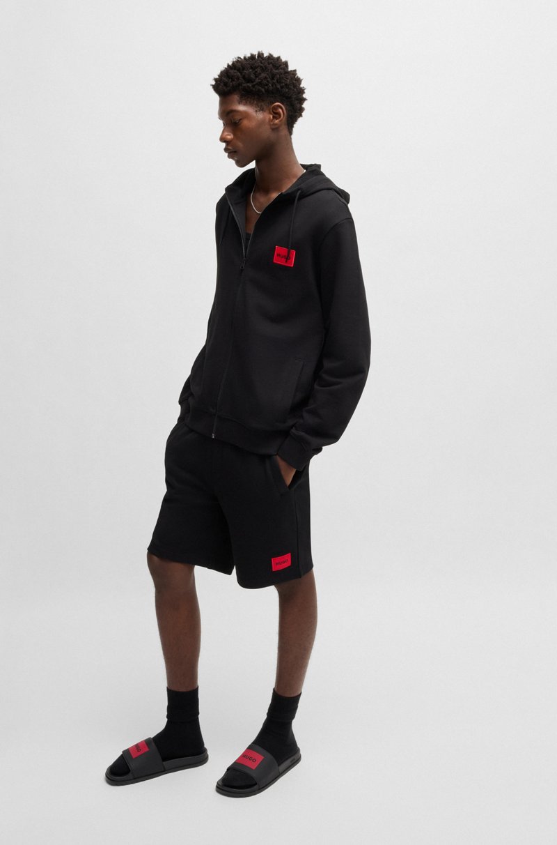 Hugo Boss Slip-on Con Etiqueta Con Logo Roja