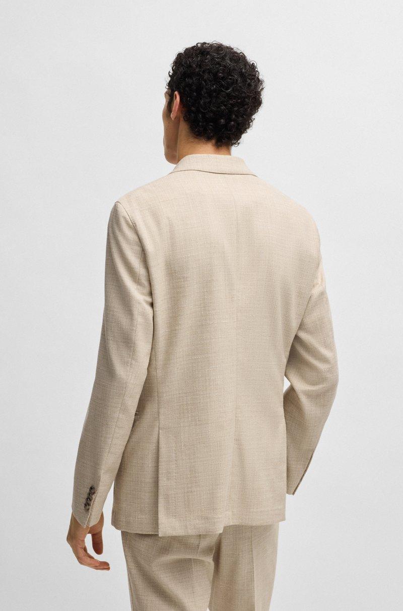 Hugo Boss Traje De Dos Piezas En Tweed Estampado