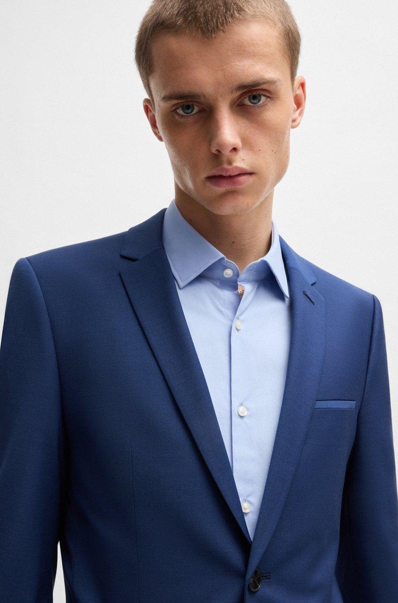 Hugo Boss Traje Extra Slim Fit En Mezcla De Lana