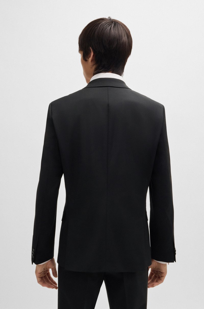 Hugo Boss Traje Extra Slim Fit En Mezcla De Lana