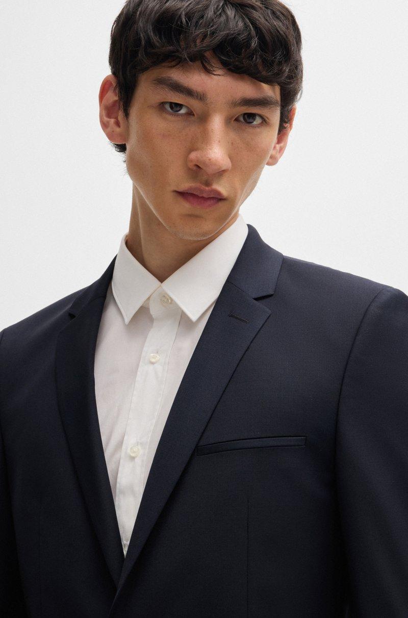 Hugo Boss Traje Extra Slim Fit En Mezcla De Lana