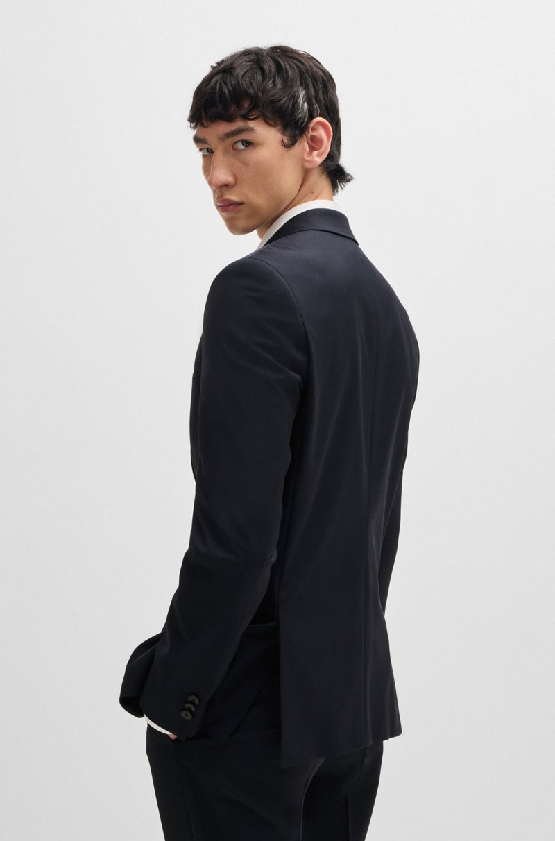 Hugo Boss Traje Extra Slim Fit En Mezcla De Lana